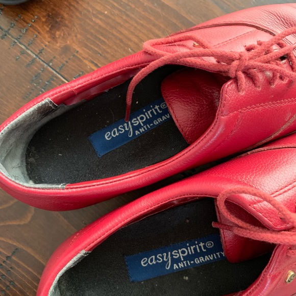 Red Easy Spirit Anti-gravity Lace Up Oxford - Picture 4 of 6